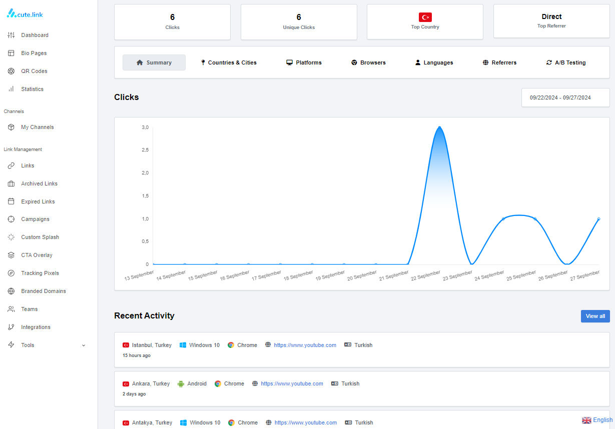 Link Performance Tracking: Measuring Success with Cute.Link Analytics